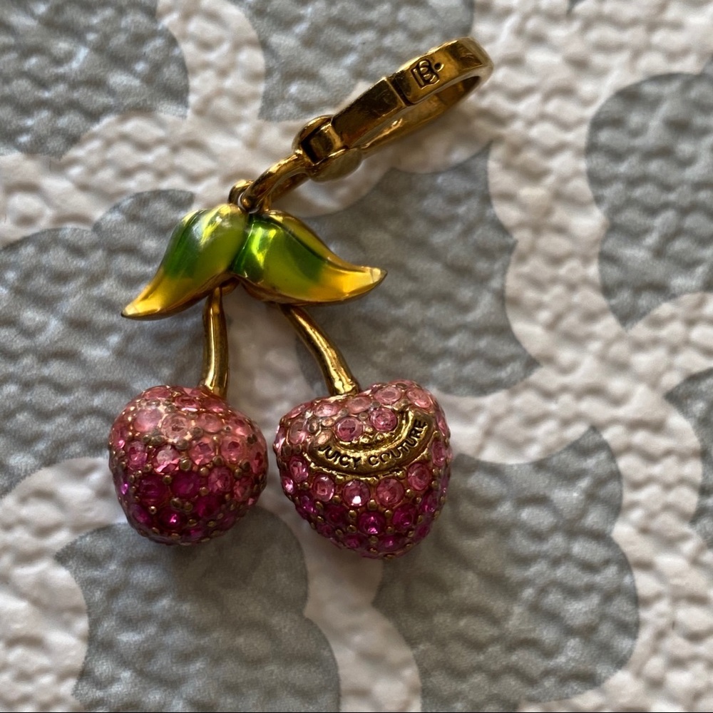 Juicy Couture | Rhinestone Cherry Charm